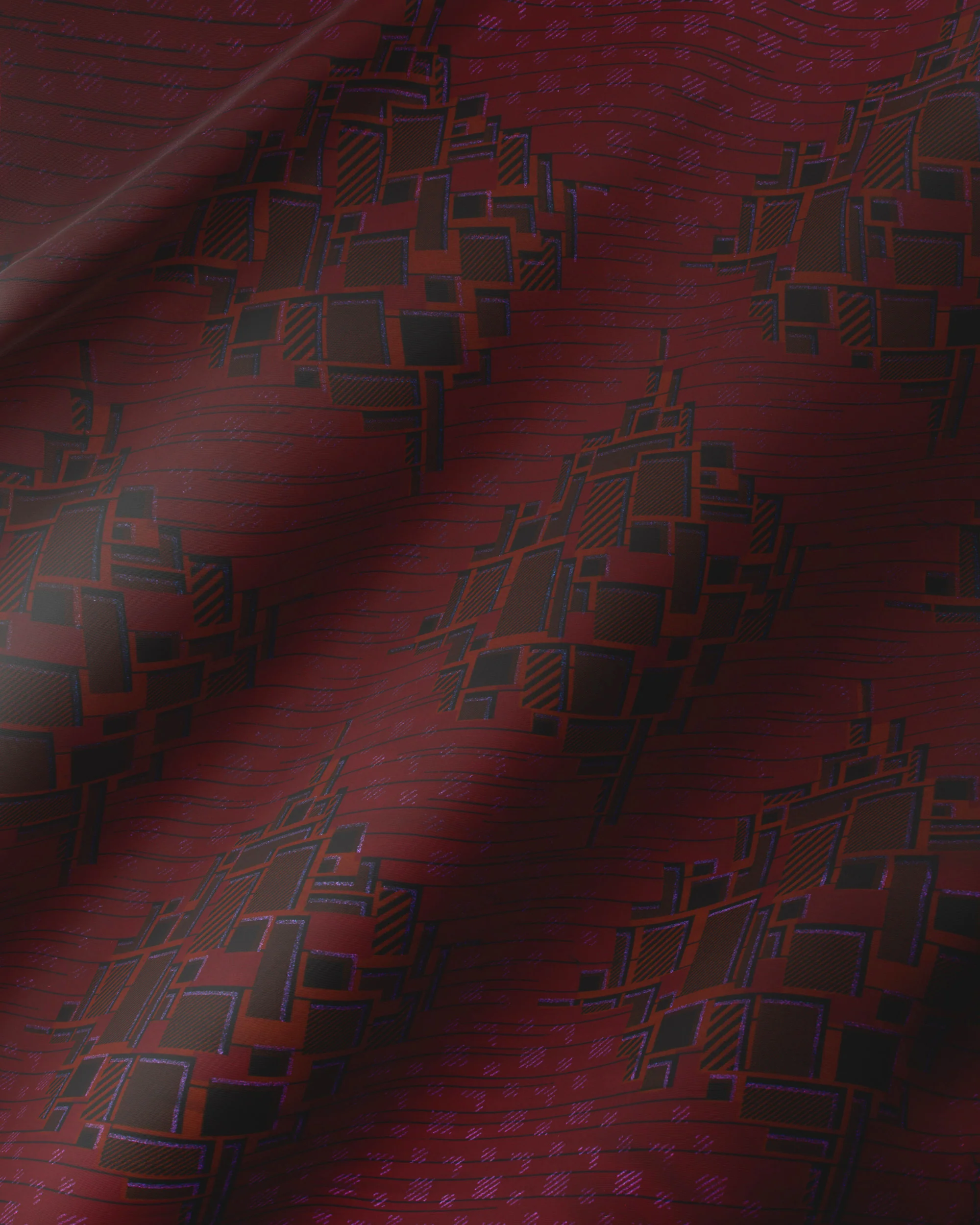 Sky Wax | VL03826.175 | Red-Blue Pearl Embellished